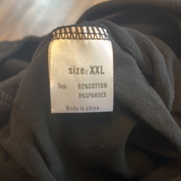 Girls black leotard xxl ( sz7) - Picture 2 of 6